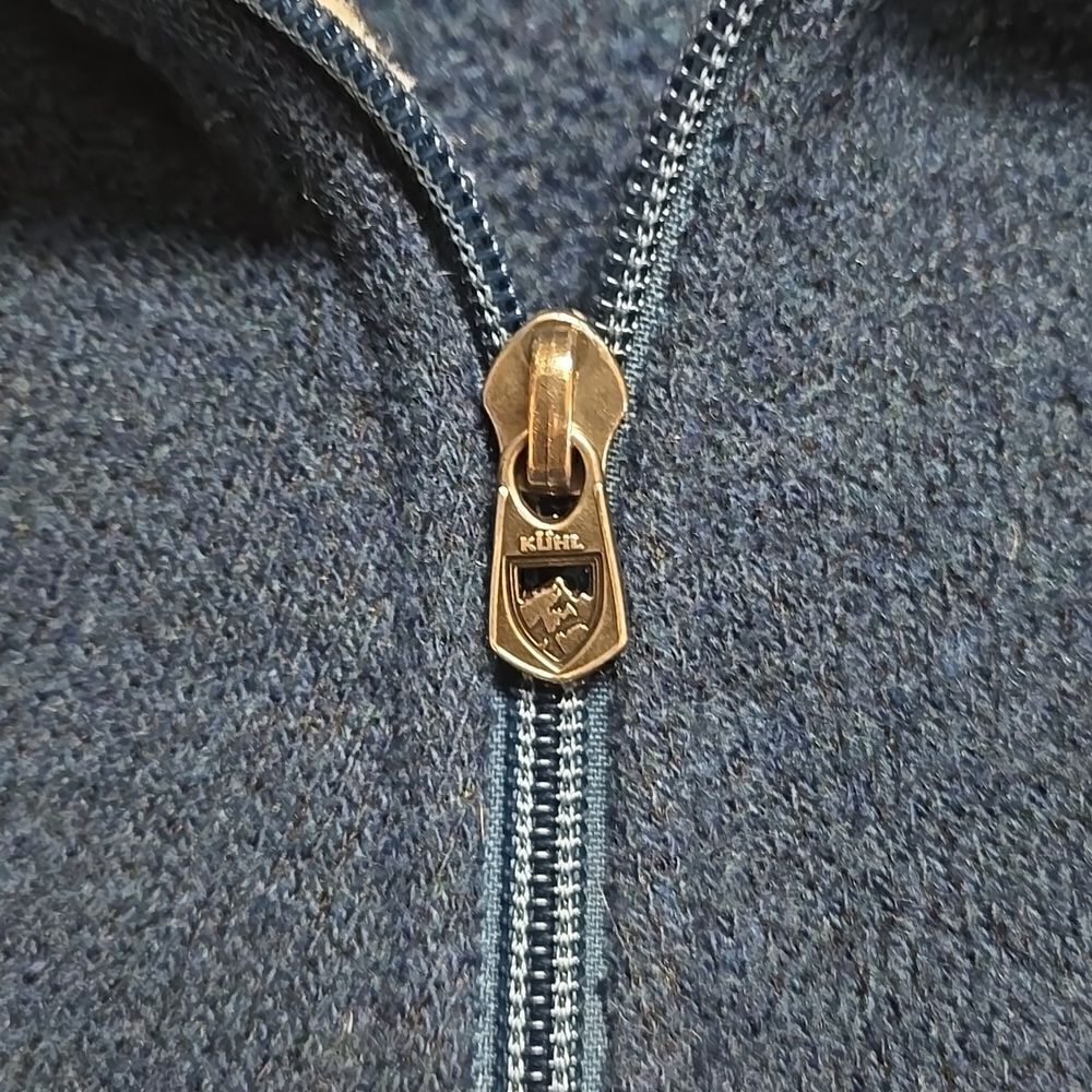KUHL REVEL QUARTERāZIP MUTINY BLUE PULLOVER, SIZEāMEDIUM - Picture 8 of 11